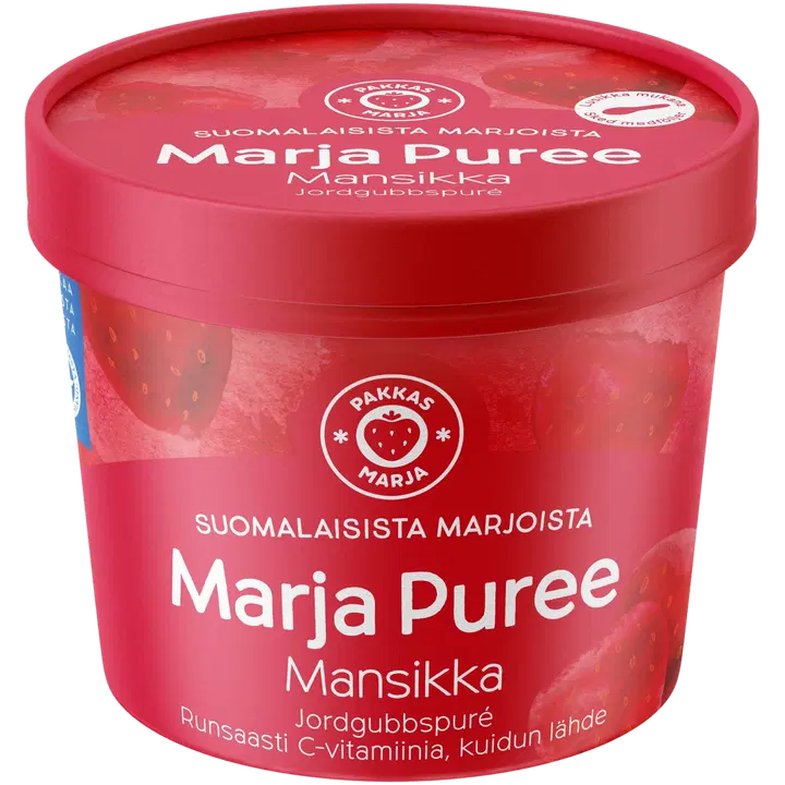 Pakkasmarja Marja Puree 150g suomalainen mansikkasose