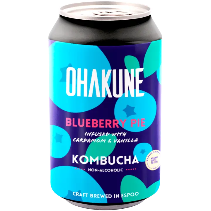 Ohakune Kombucha Blueberry Pie teejuoma, 330ml