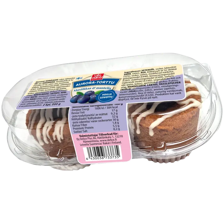Satumaista Aurora-torttu 200g