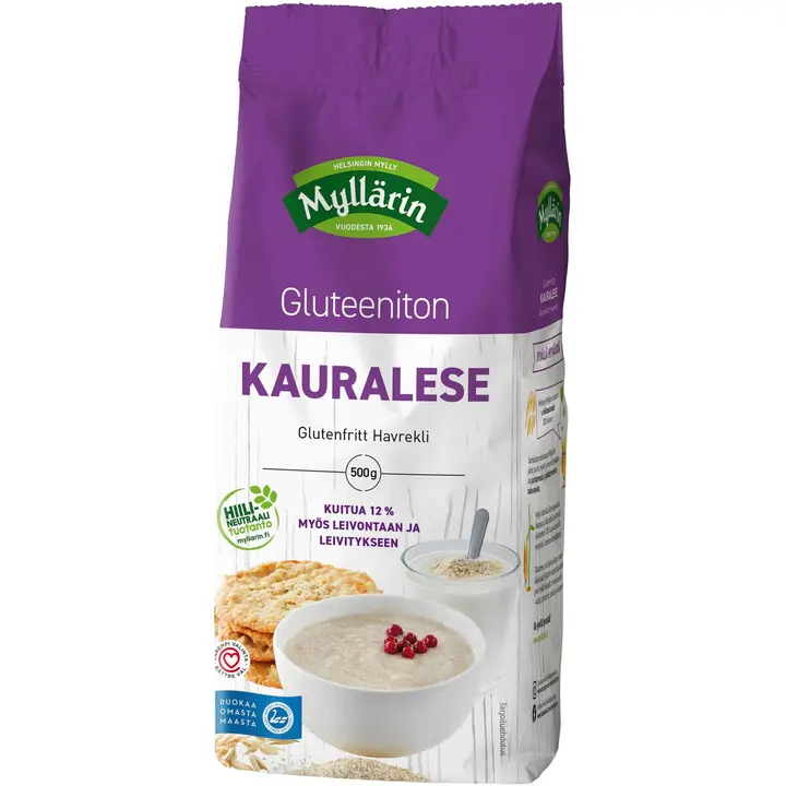 Myllärin Gluteeniton Kauralese 500 g
