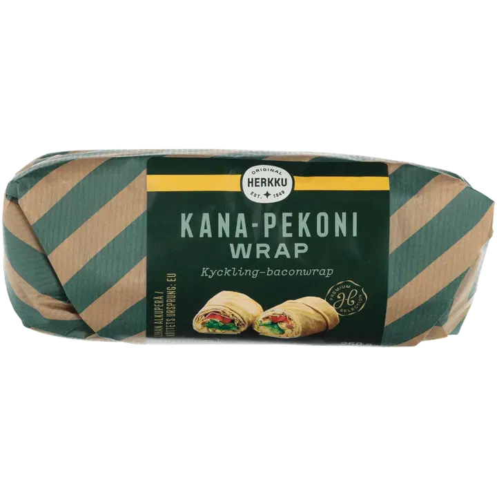 Herkku Kana-pekoni wrap 250 g