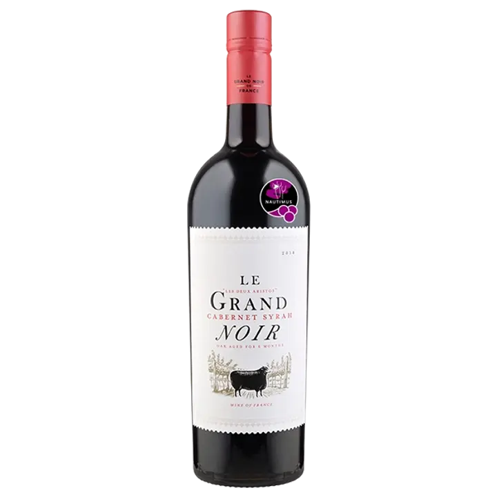 Le Grand Noir Gabernet Shiraz KGT vein 13%vol 750ml