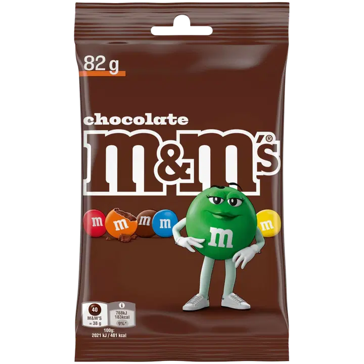 M&M's šokolaadidražeed 82 g