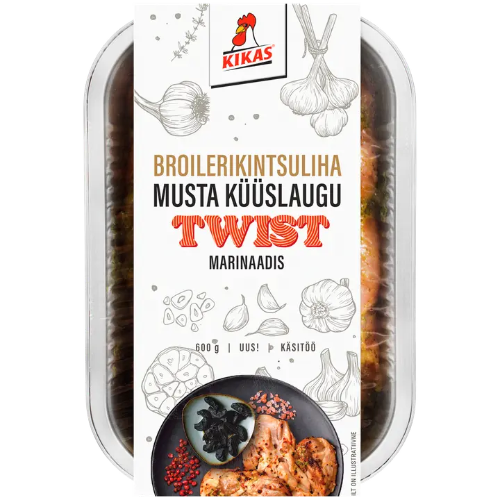 Kikas Broilerikintsuliha musta küüslaugu Twist 700g