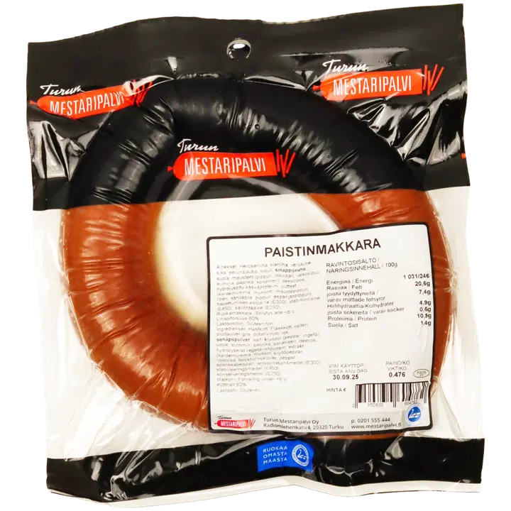 Turun Mestaripalvi paistinmakkara n. 400g