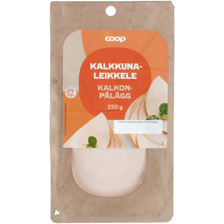 Coop Kalkkunaleikkele 250g