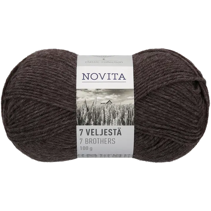Novita garn 7 Veljestä 100g 064