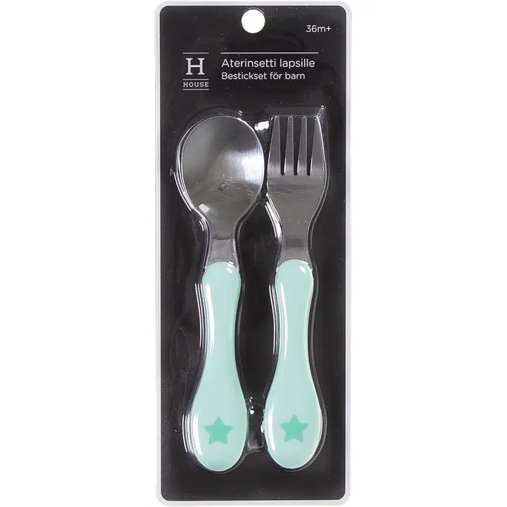 House Stara lasten aterinsetti lusikka & haarukka