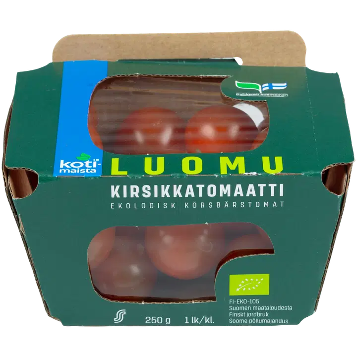 Kotimaista kirsikkatomaatti luomu 250 g