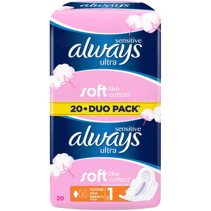 Always hügieeniside Sensitive S1 20tk