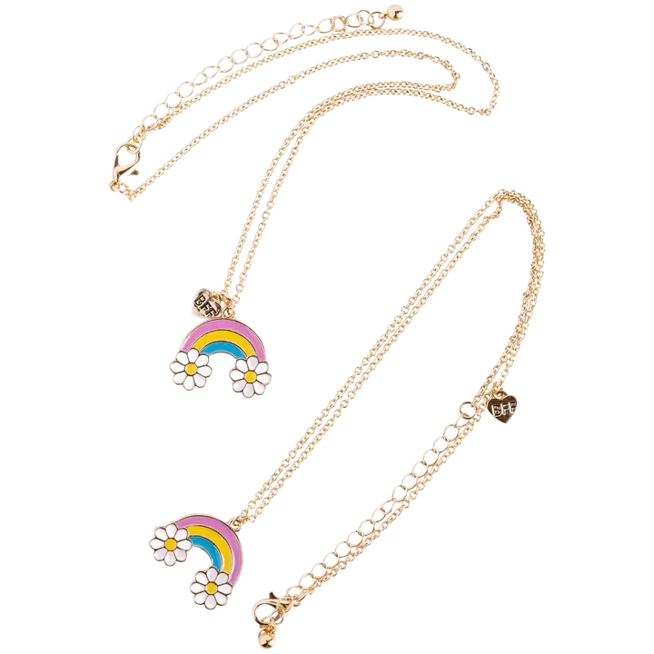 Cailap 11 Kids kaulakorusetti BFF 2 kpl sateenkaari