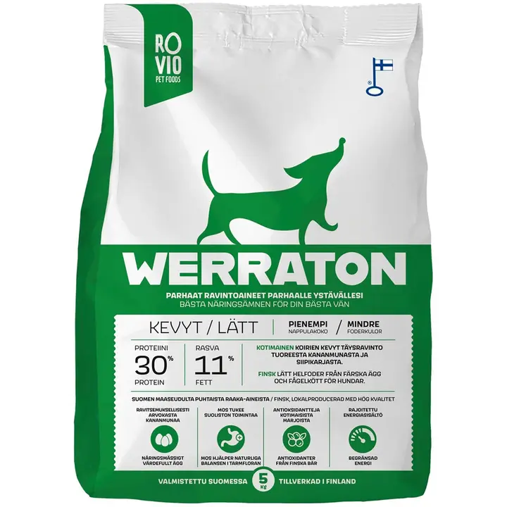 Rovio Pet Foods Werraton Kevyt 5 kg