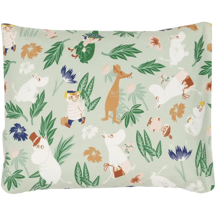 Moomin Arabia tyynyliina 50x60cm Puutarha