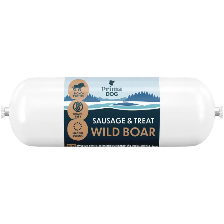 PrimaDog Treenimakkara Villisika 80 g