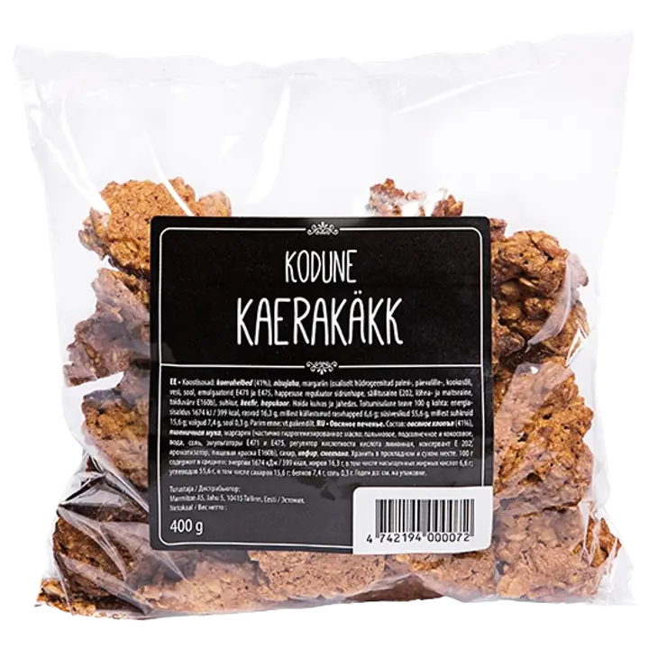 Marmiton kodune kaerakäkk 400 g