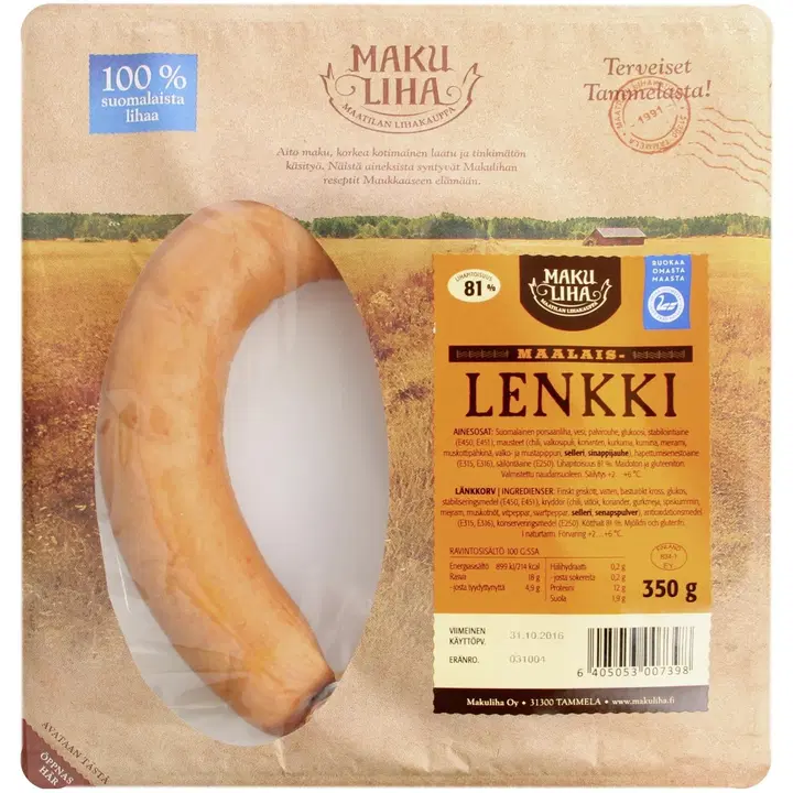Makuliha Maalaislenkki 350g
