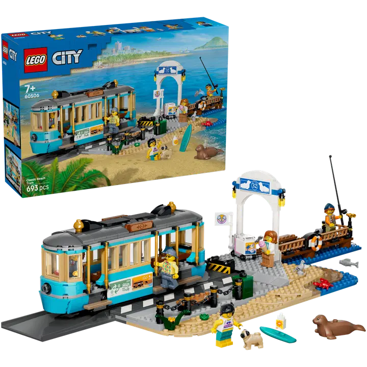 LEGO® City Trains 60506 Klassisk strandspårvagn