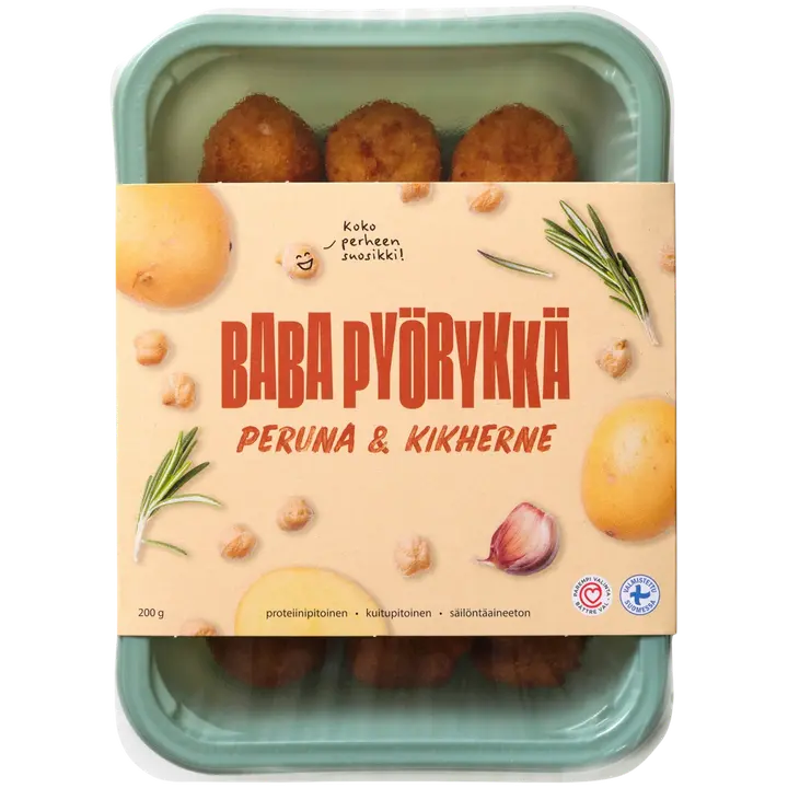 Baba Pyörykkä peruna-kikherne 200g