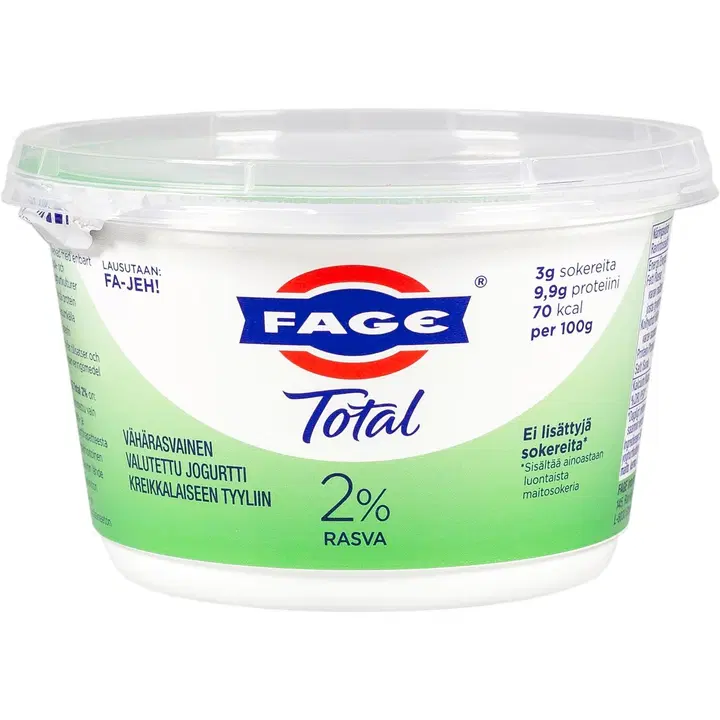 Fage Total kreikkalainen jogurtti 2% 500g