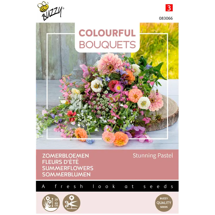 Pastelsetes toonides lõikelilled