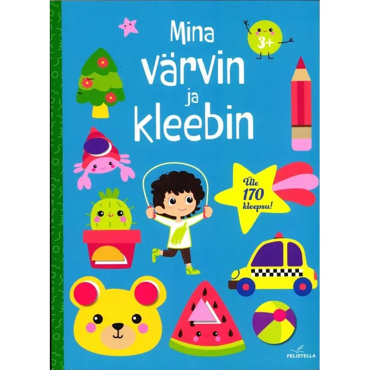 Mina värvin ja kleebin 3+