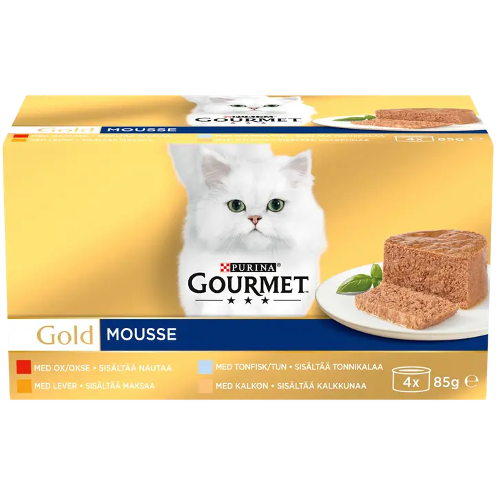 Gourmet Gold kassikonserv pasteet 4pakk 4*85g