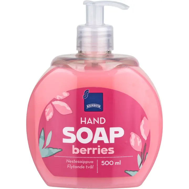 Rainbow 500ml nestesaippua Berries