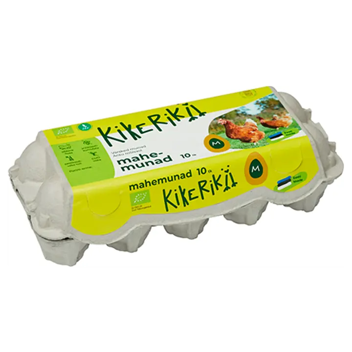 Kikerikii Ökomunad M, 10 tk
