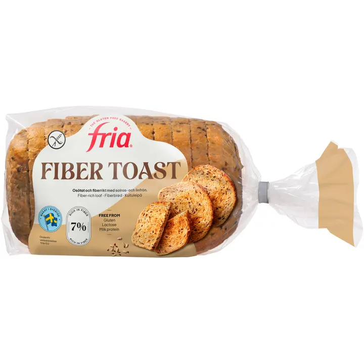 Fria Kuituleipä 500g gluteeniton pakaste viipaloitu
