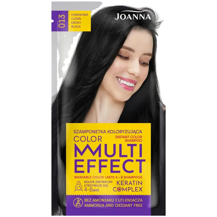 Tooniv šampoon Joanna Multi Effect ebony black 013