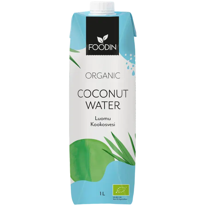 Foodin luomu kookosvesi 1000ml