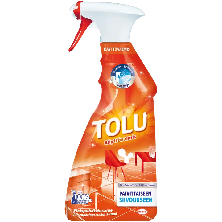Tolu 500ml Käyttövalmis yleispuhdistusaine spray