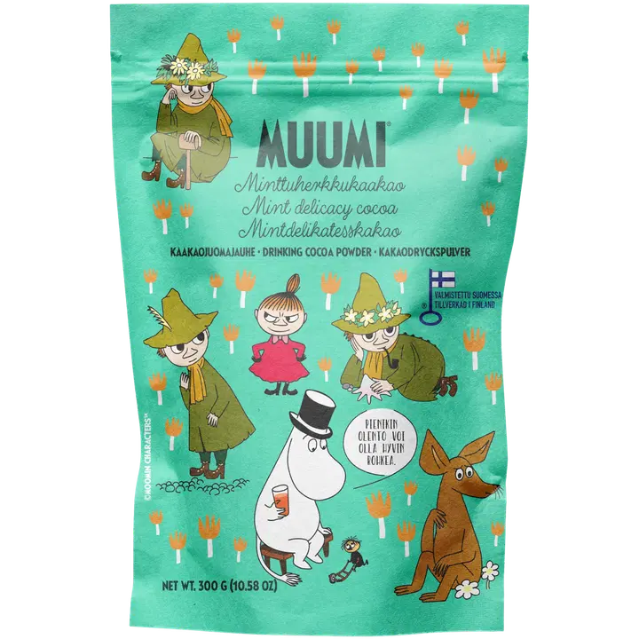 Nordqvist Muumi Kaakaojauhe Minttu 300g RFA