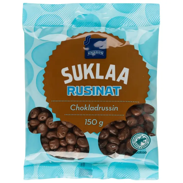 Rainbow suklaarusinat 150 g