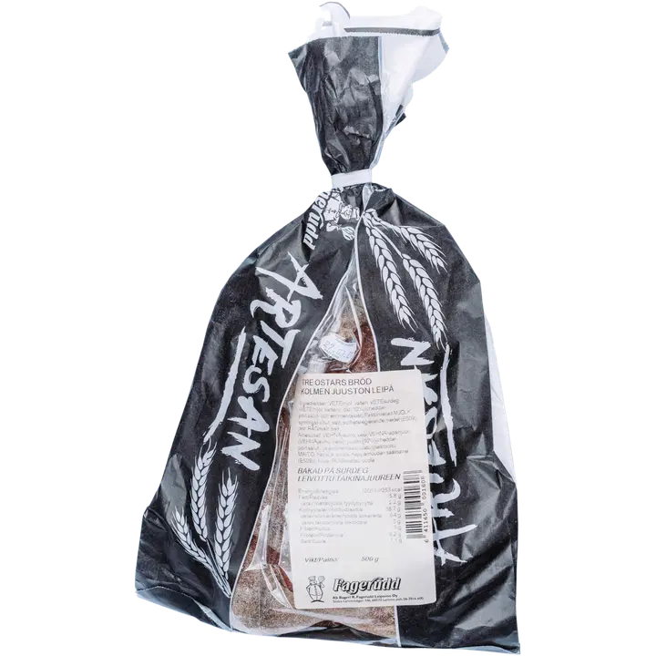 Bageri Fagerudd Leipomo Kolmen Juuston Leipä 500g