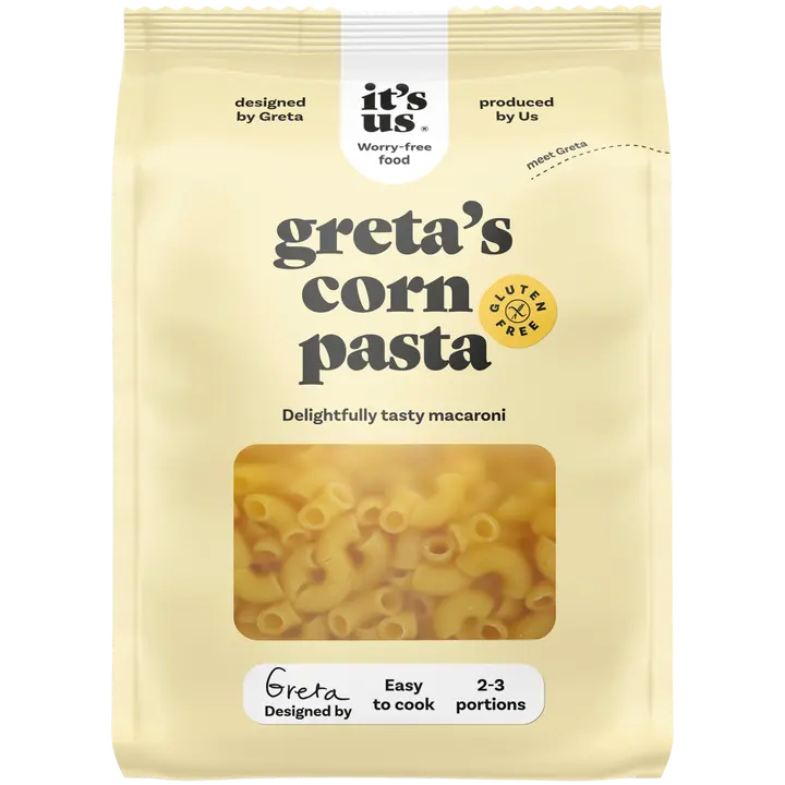 Its us greta´s maisimakaronid 200 g, gluteenivaba