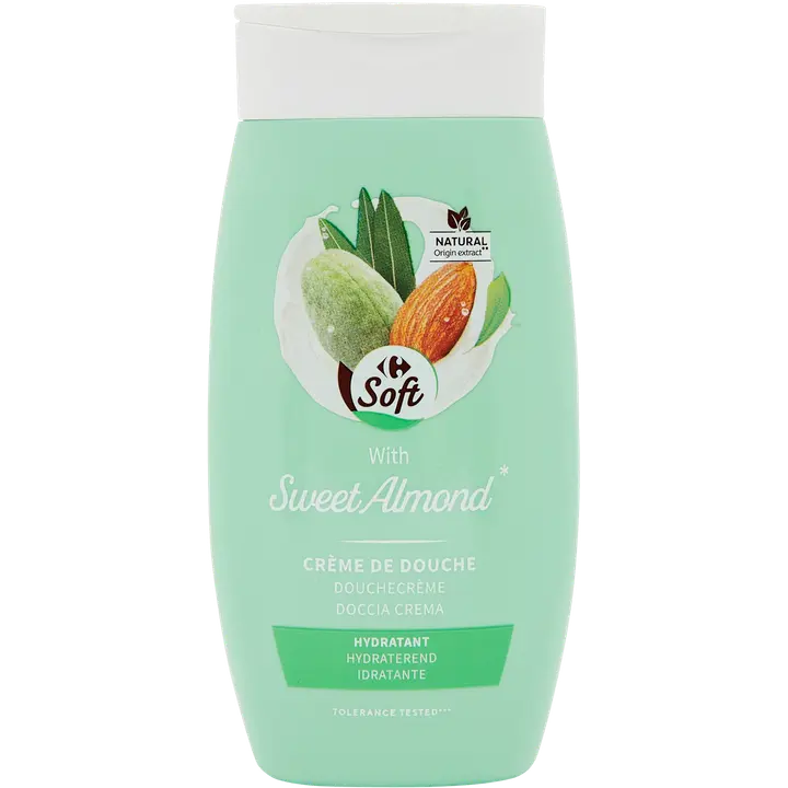 Carrefour Soft Sweet Almond suihkusaippua 250 ml