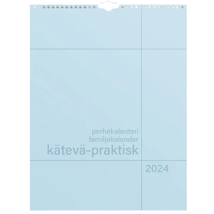 Burde perhekalenteri 2024 Perhekalenteri Kätevä