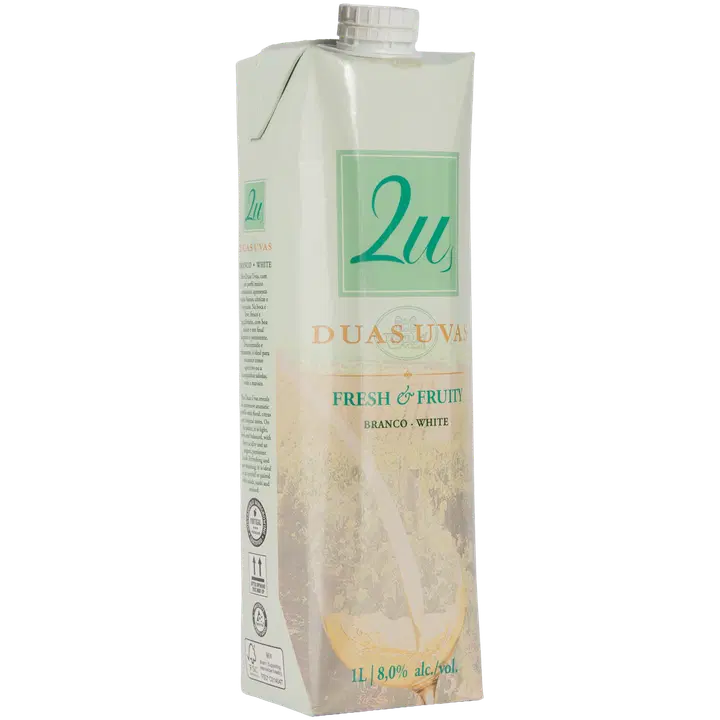 2U Duas Uvas white maustettu viinipohjainen juoma 8,0 til-% 1L tetra