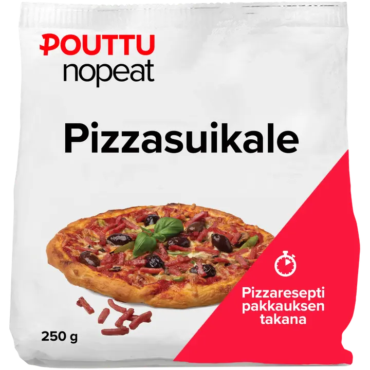 Pouttu Pizzasuikale 250g pussi