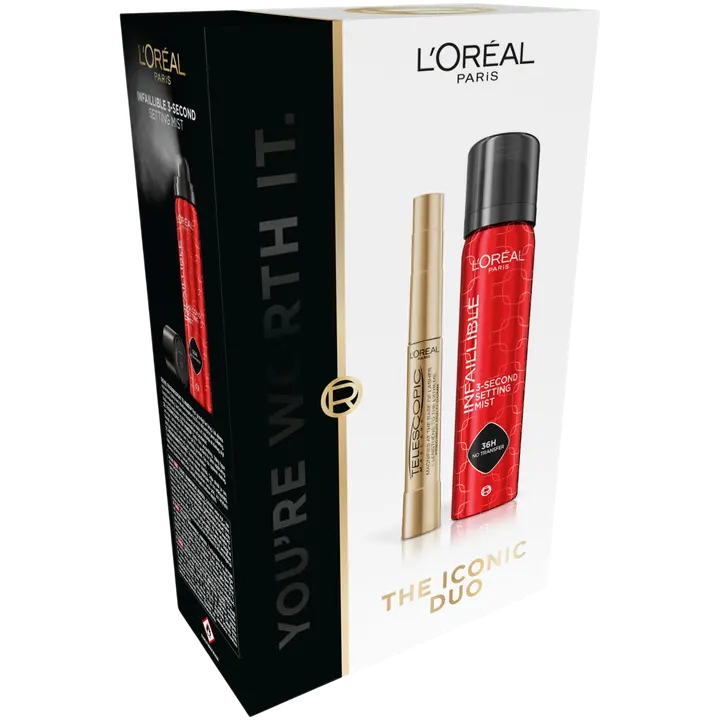 Kinkekomplekt Loreal Iconic Duo meik