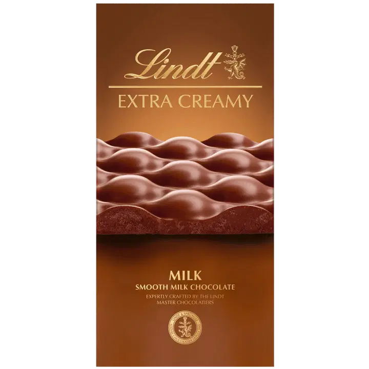 Lindt Extra Creamy piimašokolaad 80g
