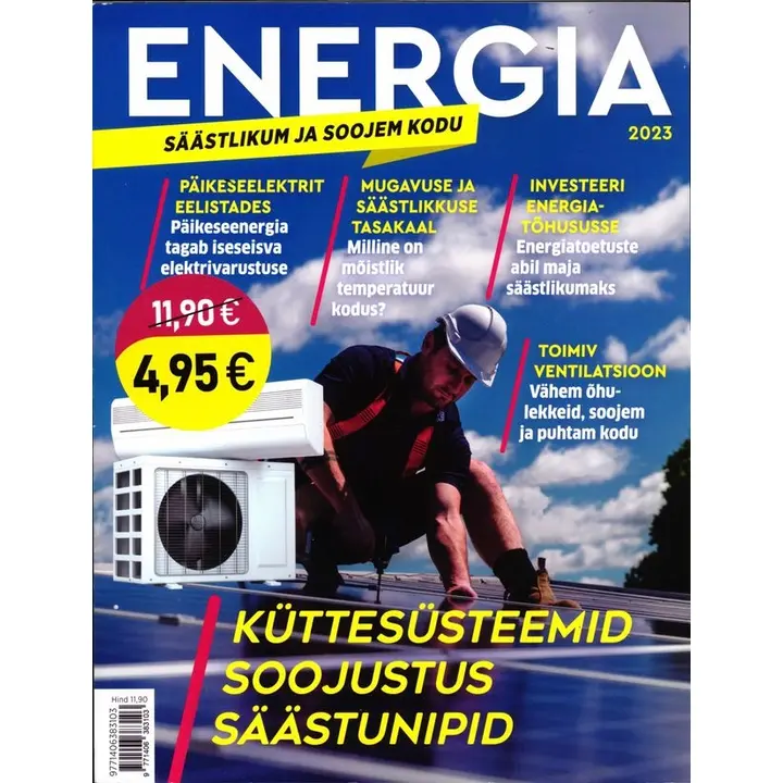 Energia. Säästlikum ja soojem kodu