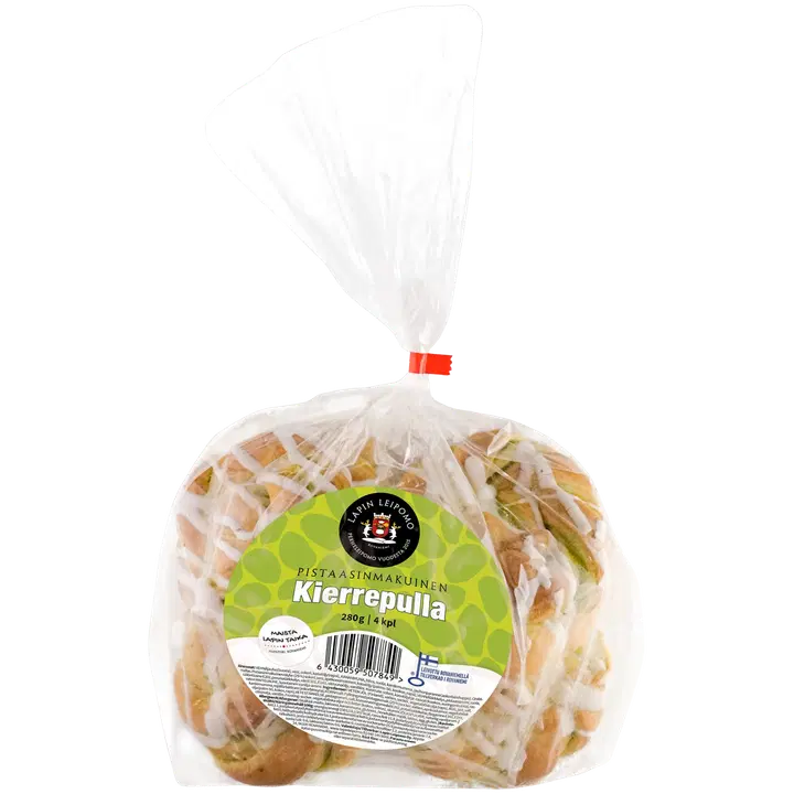 Lapin Leipomo Pistaasinmaku kierre 4 kpl 280g