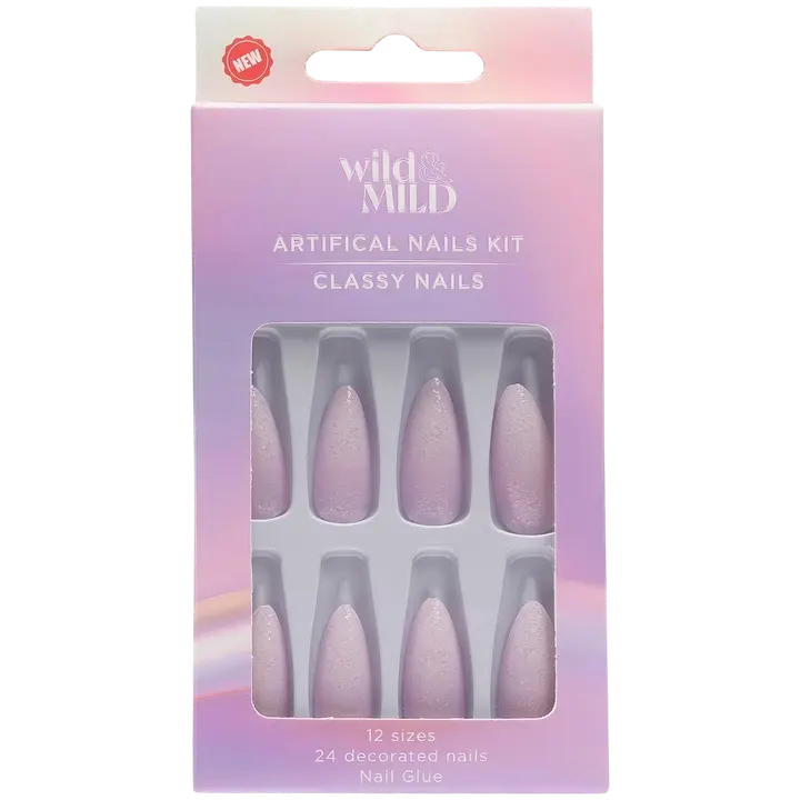 WM089 Timeless Touch Artificial Nails Wild&Mild N24