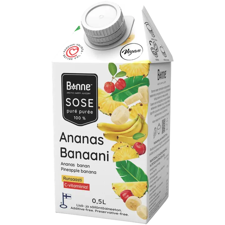 Bonne Ananas banaani sose 0,5L
