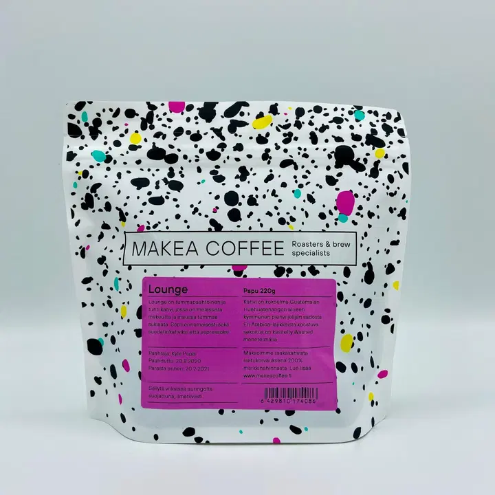 Makea Coffee 220g Lounge kahvipapu tumma paahto