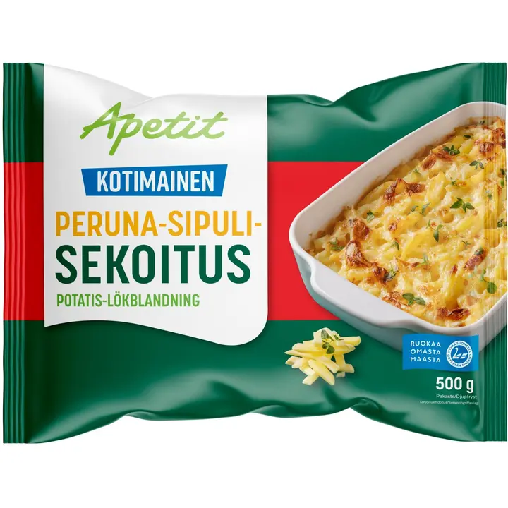 Apetit Kotimainen Peruna-sipulisekoitus pakaste 500g
