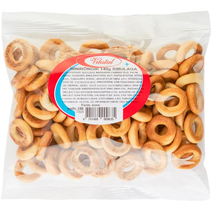 Vikstal minirõngik sibulaga 140gr