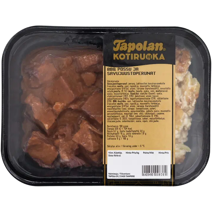 Tapola BBQ possu ja savujuustoperunat 370 g